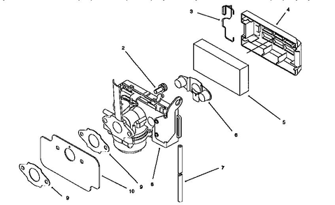 Engine Assembly 3 Diagram and Parts List for 10314 6900001 AND UP Lawn Boy Lawn Mower